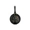 Bklyn Steel Co. 10in MILKY WAY Aluminum Forged Silicone Handle Frypan - Black 30237 - alternate 1